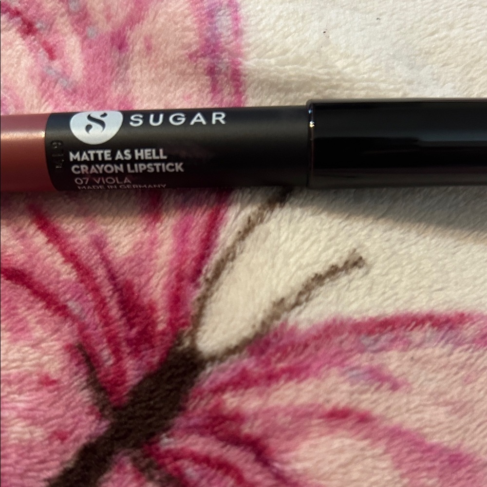 Sugar Matte As Hell Crayon Lipstick - Deep Berry